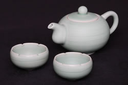 青瓷 茶壺